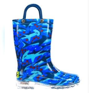 Western Chief Light Up Boys Rain Boots size 1